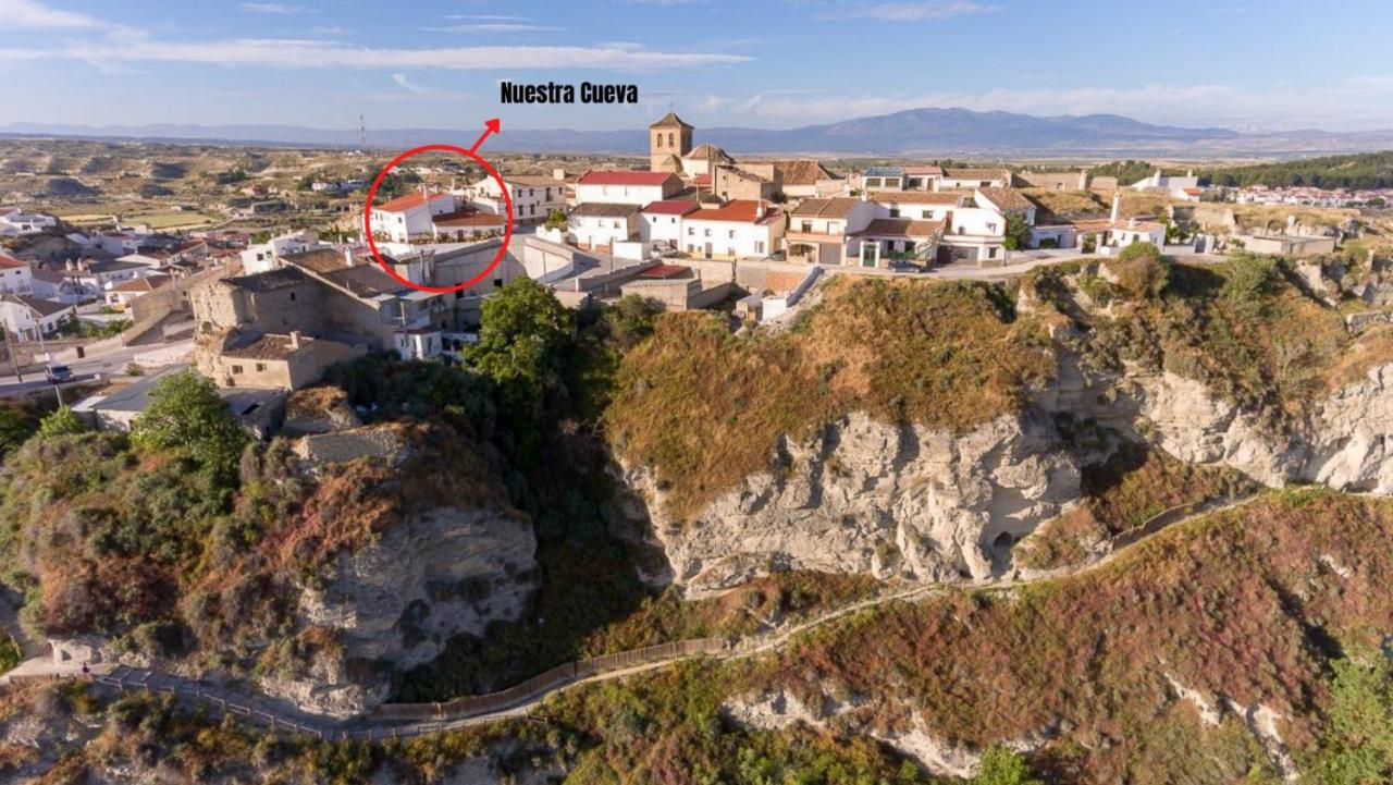 Cueva El Murallon Benamaurel Bagian luar foto